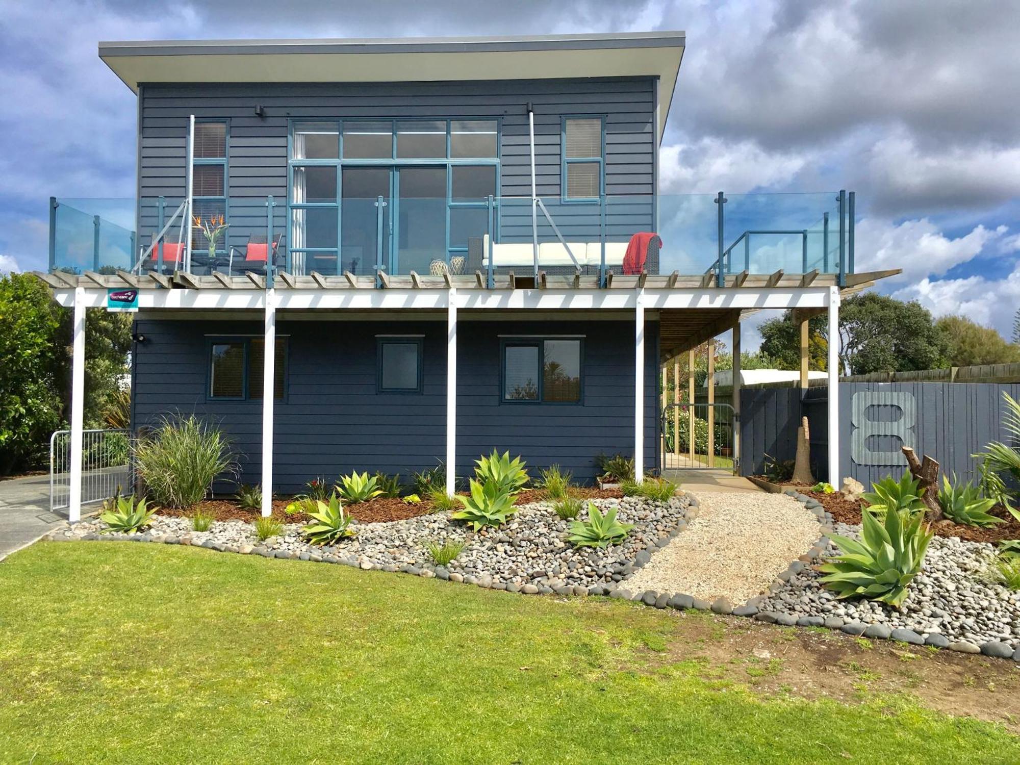 Oceans 8 - Mangawhai Heads Holiday Home 外观 照片